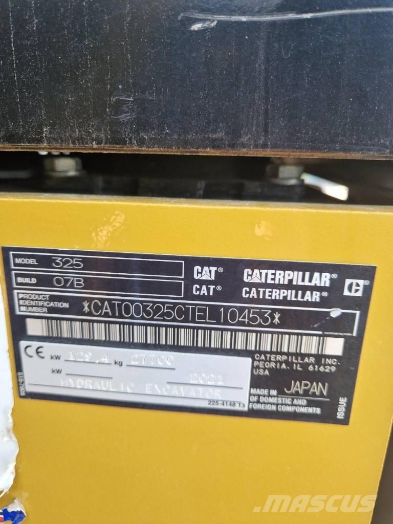 CAT 325 Pásové rýpadlá