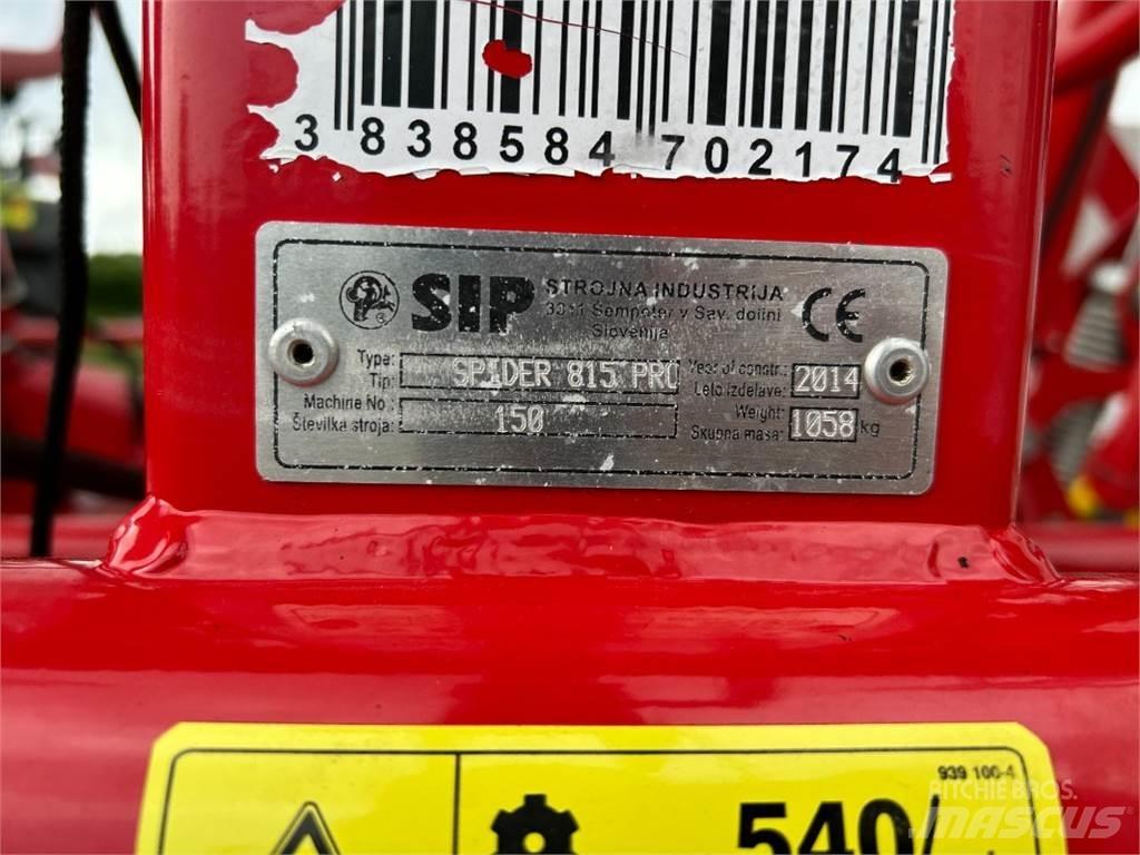 SIP Spider 815 PRO Obracače a zhrabovače sena