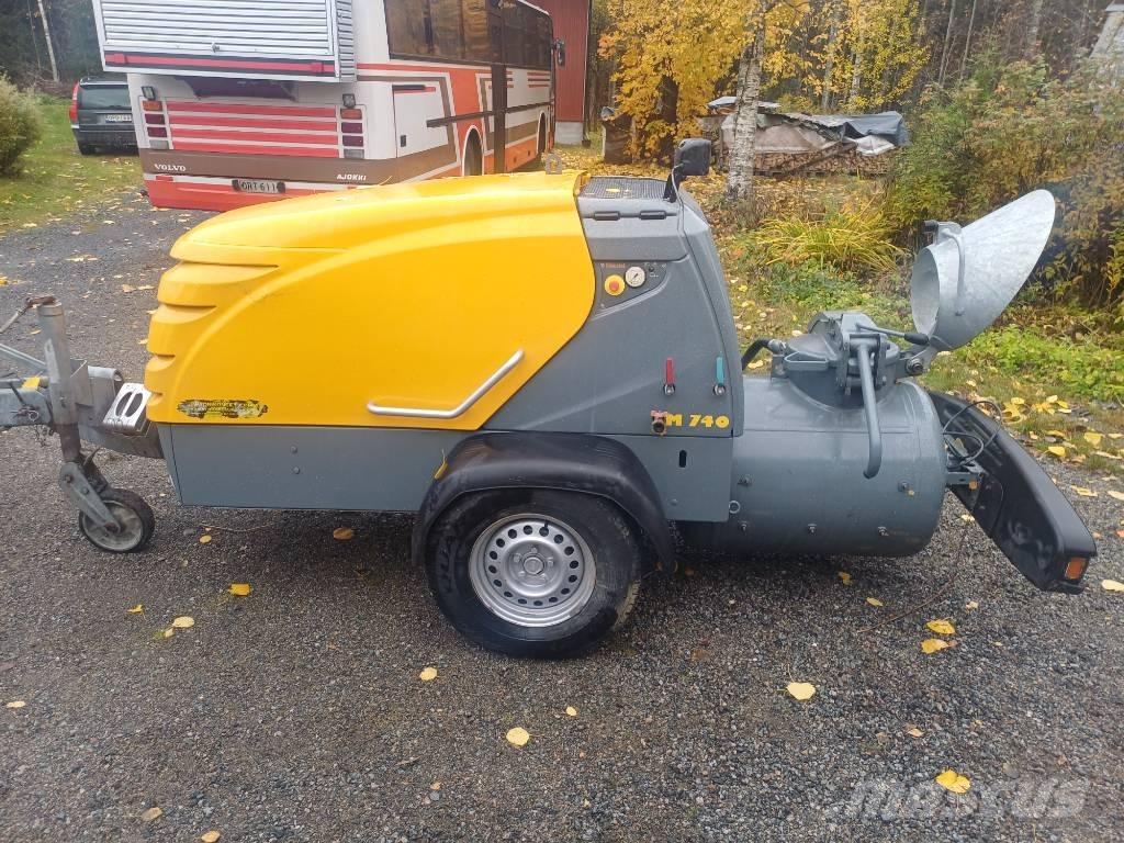 Putzmeister M 740 D Nákladné autá s čerpadlami betónu