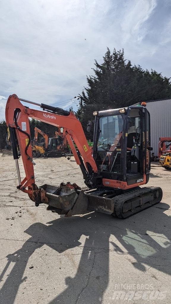 Kubota U 27 Mini rýpadlá < 7t