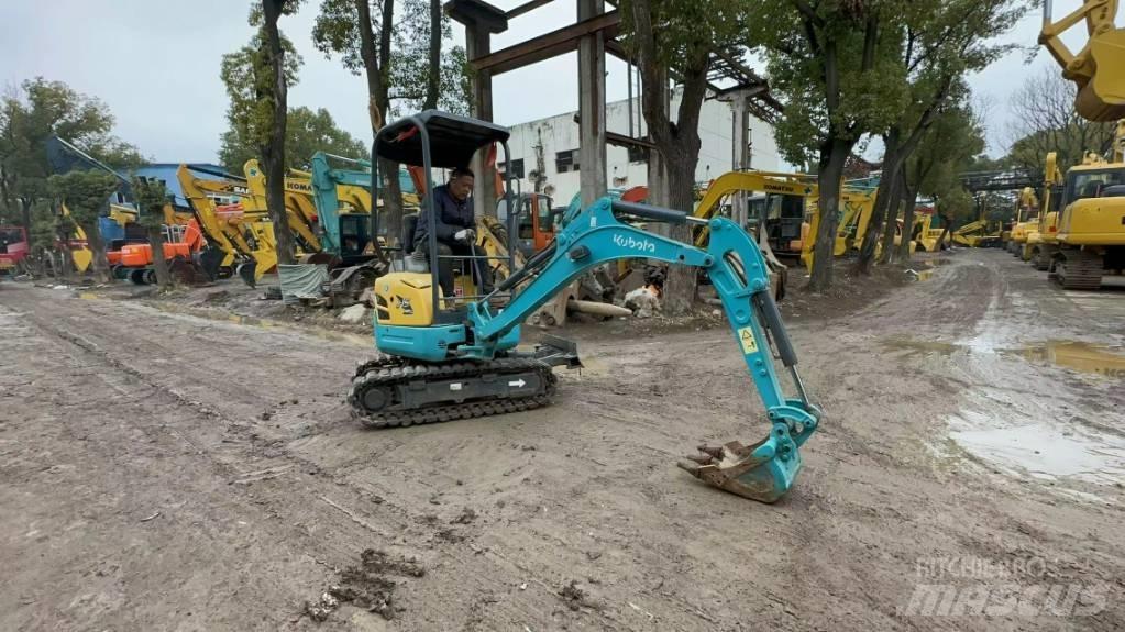 Kubota U 15 Mini rýpadlá < 7t