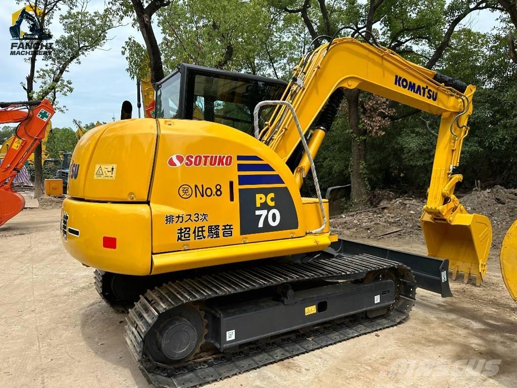 Komatsu PC70 Mini rýpadlá < 7t
