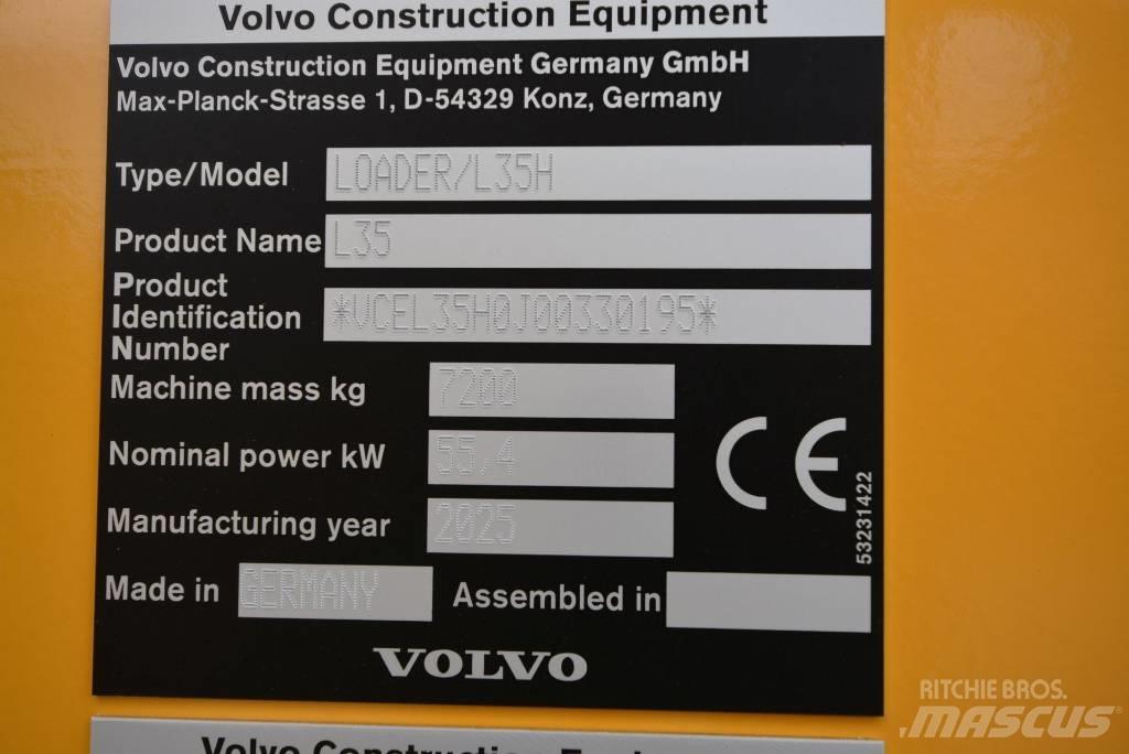 Volvo L 35 H Kolesové nakladače