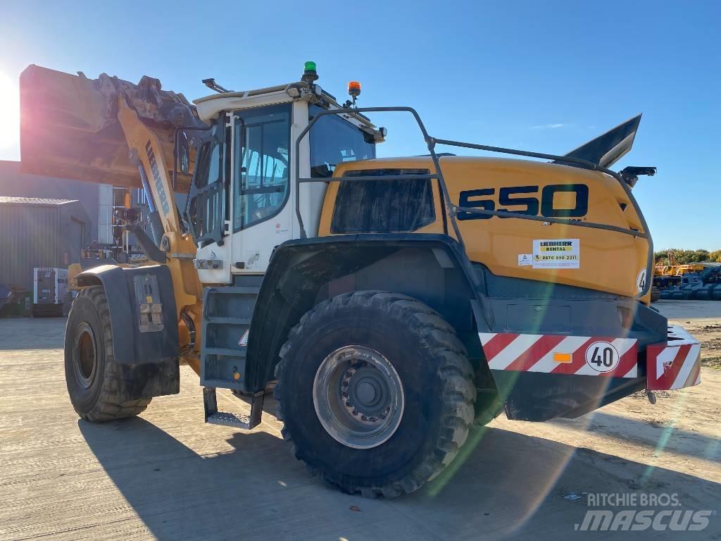 Liebherr L 550 Kolesové nakladače