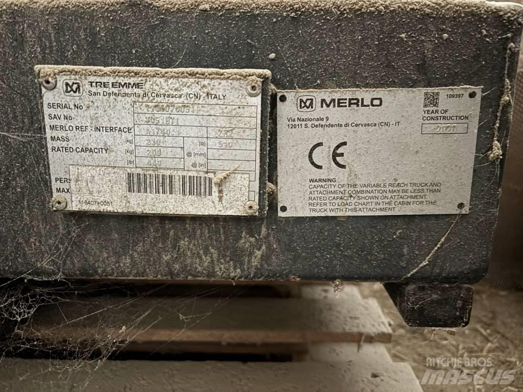 Merlo 38.10 Teleskopické nakladače pre poľnohospodárstvo