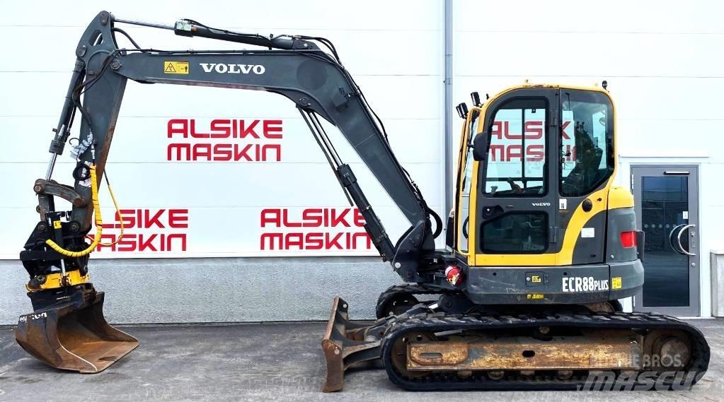 Volvo ECR 88 Midi rýpadlá 7 t - 12 t