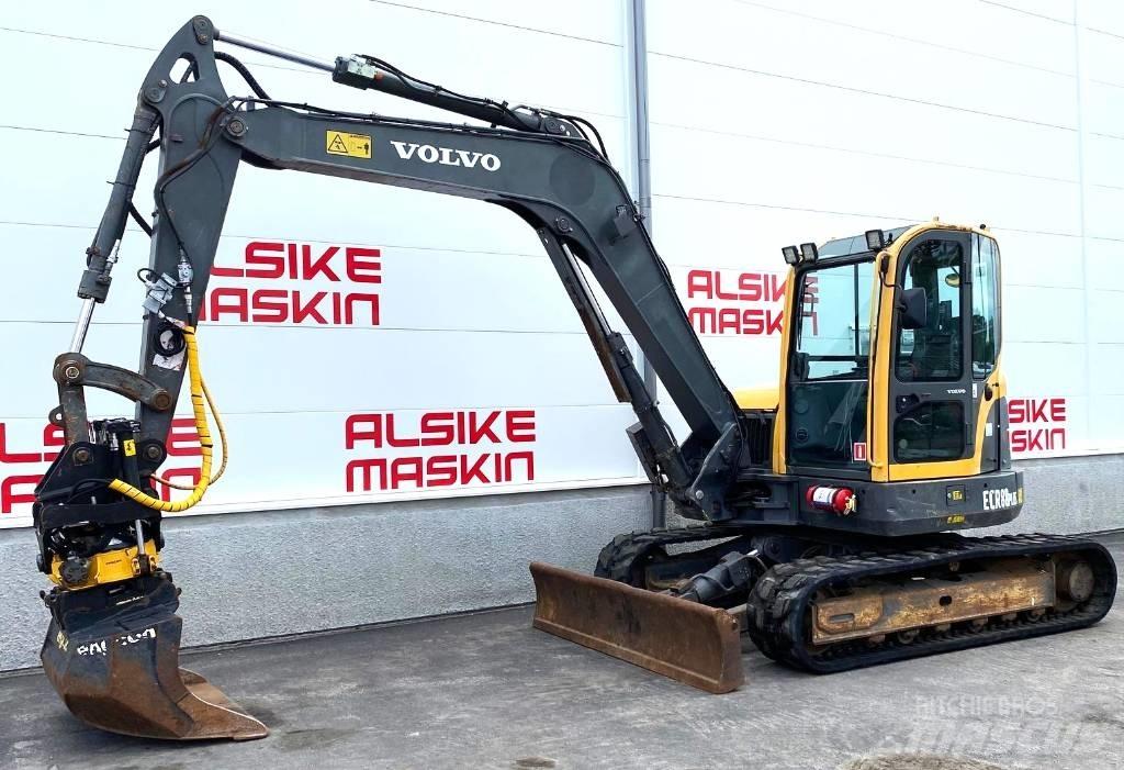 Volvo ECR 88 Midi rýpadlá 7 t - 12 t