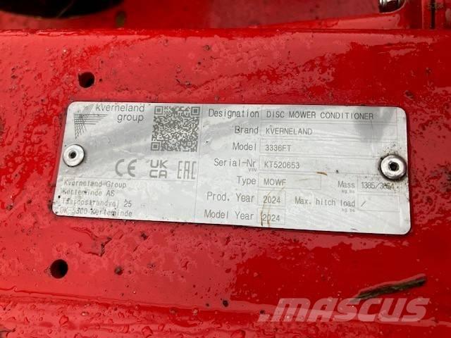 Kverneland 3336 FT Žací stroj-kondicionér