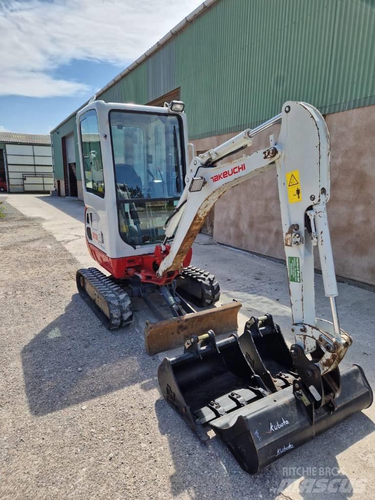 Takeuchi TB 216 A Mini rýpadlá < 7t
