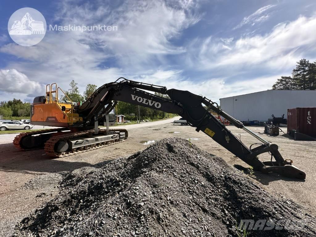 Volvo EC 380 EL Pásové rýpadlá