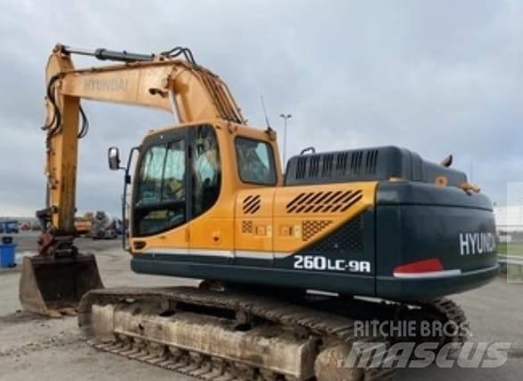 Hyundai R 260 LC-9A Pásové rýpadlá
