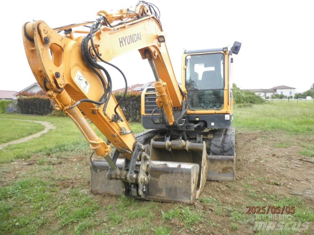 Hyundai R 80 CR-9A Midi rýpadlá 7 t - 12 t