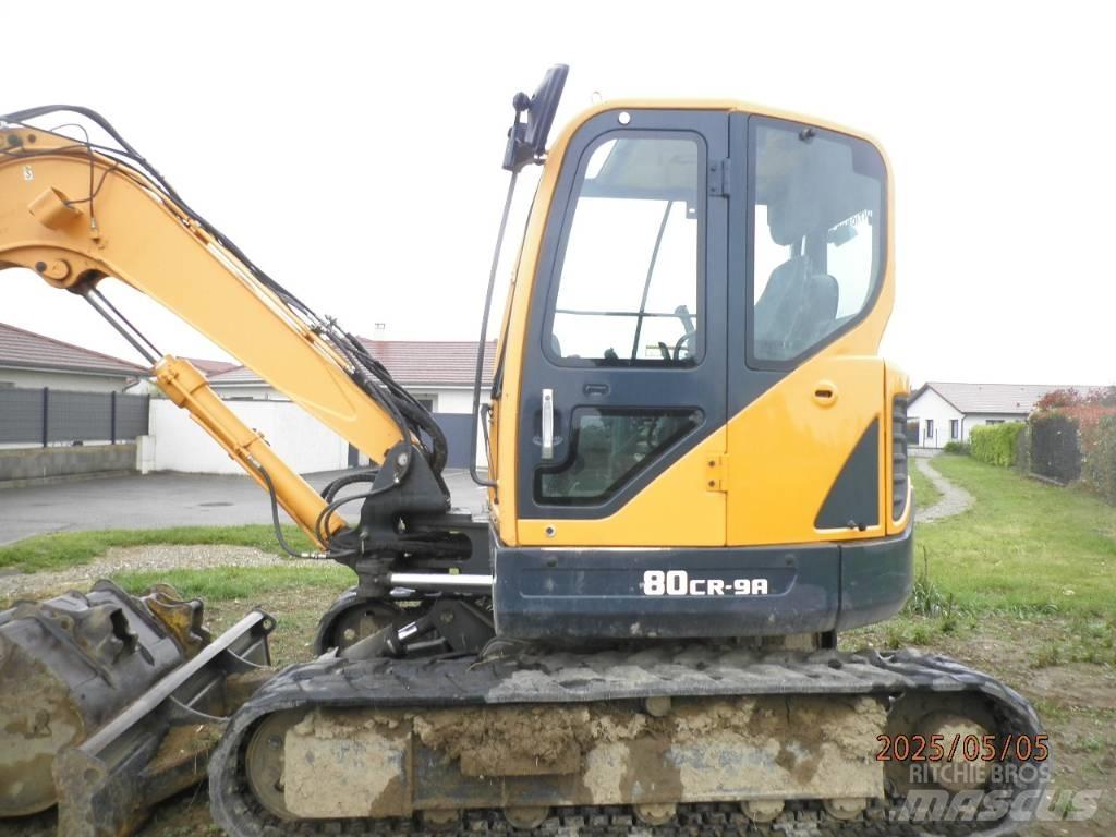 Hyundai R 80 CR-9A Midi rýpadlá 7 t - 12 t