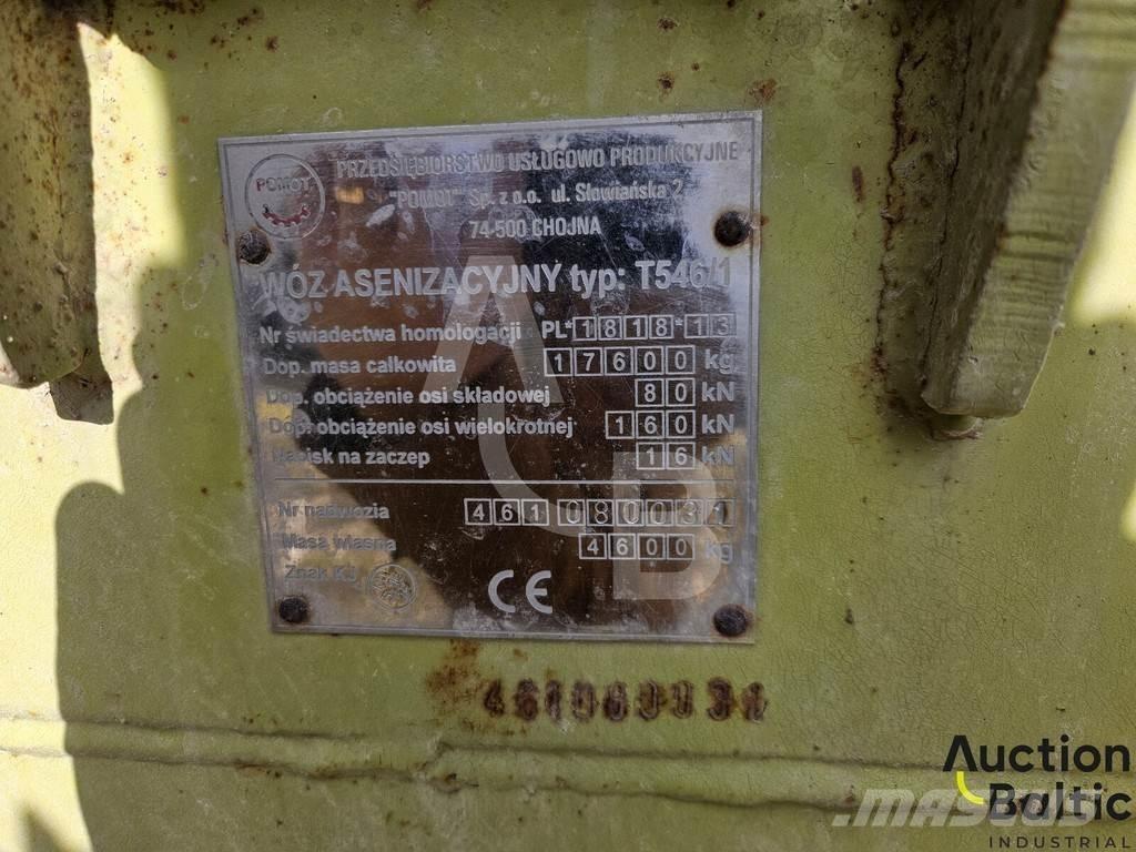 Pomot T 546/1 Rozmetadlá maštaľného hnoja