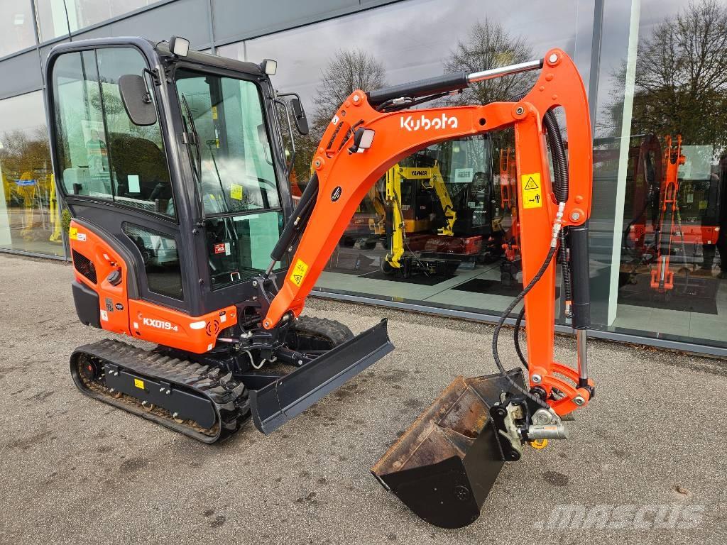 Kubota KX 019-4 Mini rýpadlá < 7t