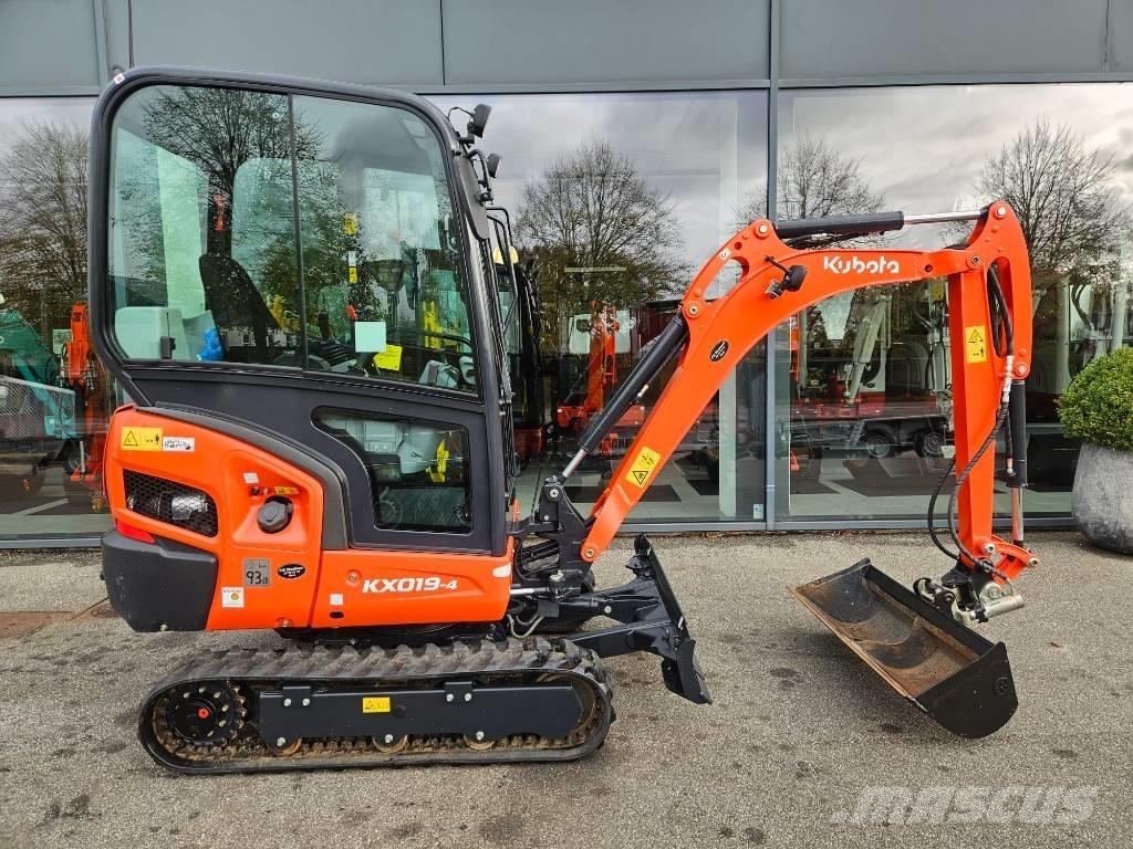 Kubota KX 019-4 Mini rýpadlá < 7t