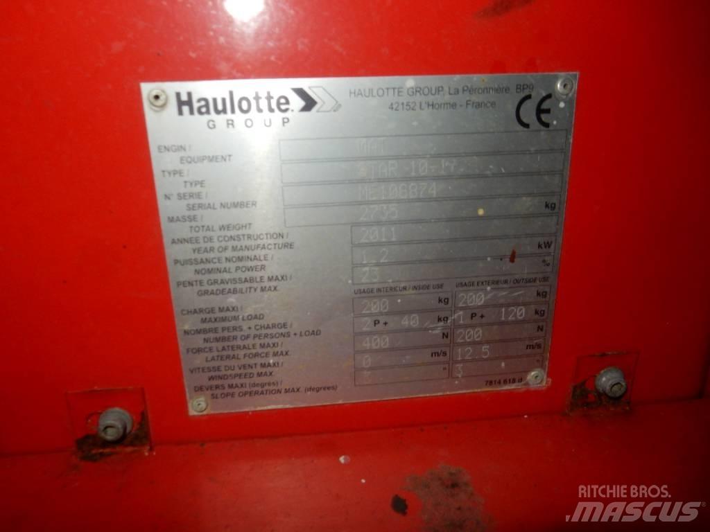 Haulotte Star 10 Kĺbové plošiny