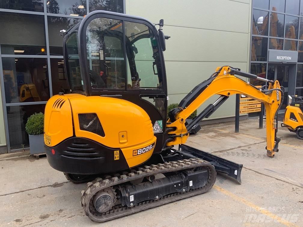 JCB 8026 CTS Mini rýpadlá < 7t