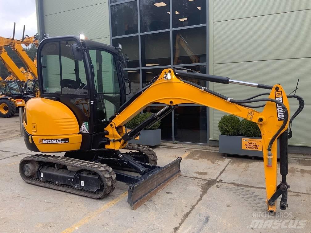JCB 8026 CTS Mini rýpadlá < 7t