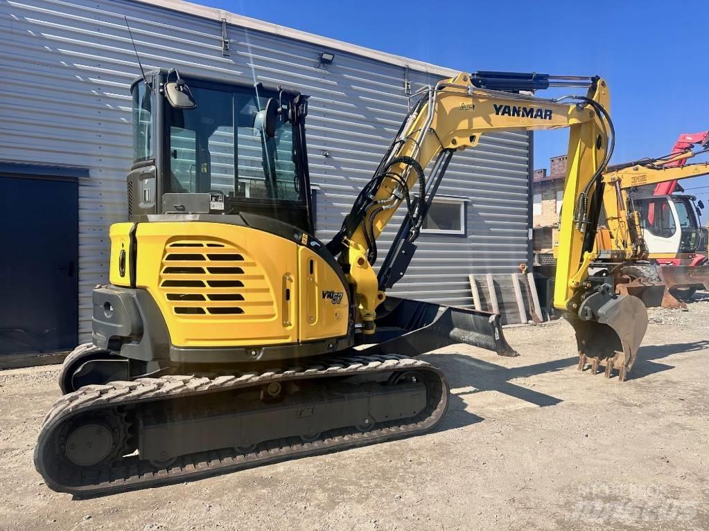 Yanmar Vio 57-U 6A Mini rýpadlá < 7t