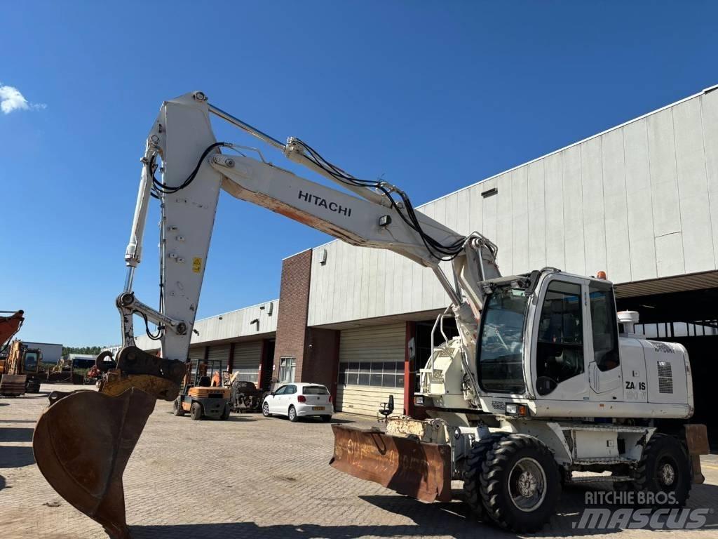 Hitachi ZX 190 W-3 Kolesové rýpadlá