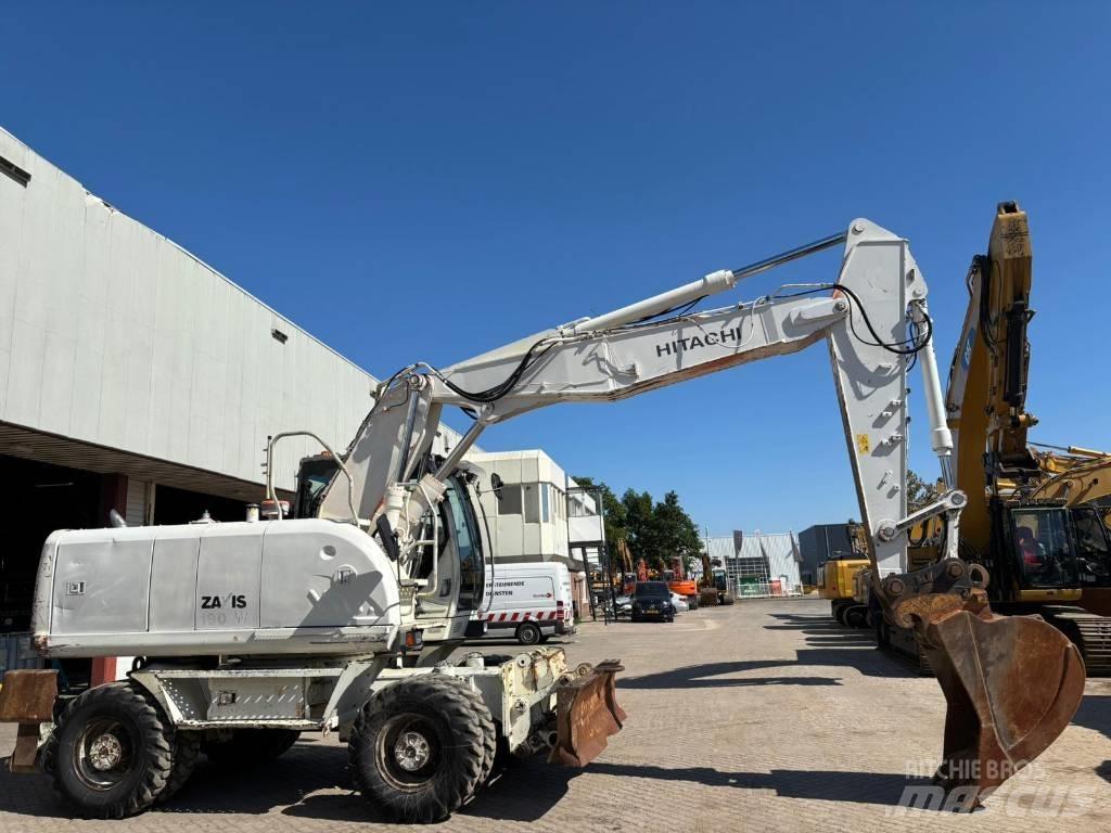 Hitachi ZX 190 W-3 Kolesové rýpadlá