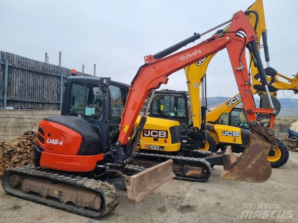 Kubota 48 Mini rýpadlá < 7t
