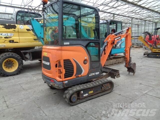 Doosan DX19 Mini rýpadlá < 7t