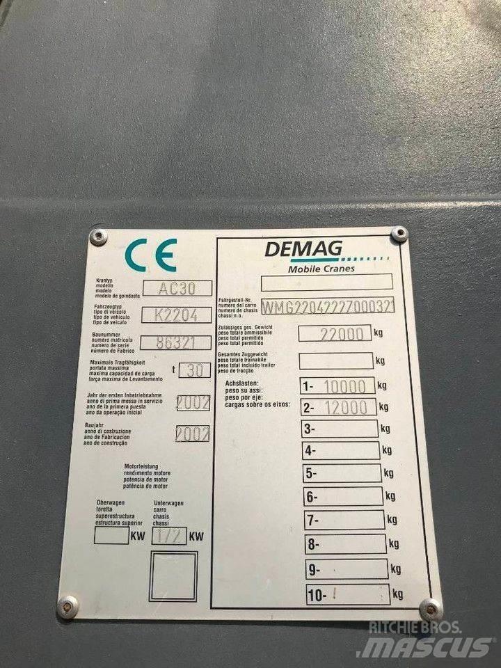 Demag ac30 Univerzálne terénne žeriavy