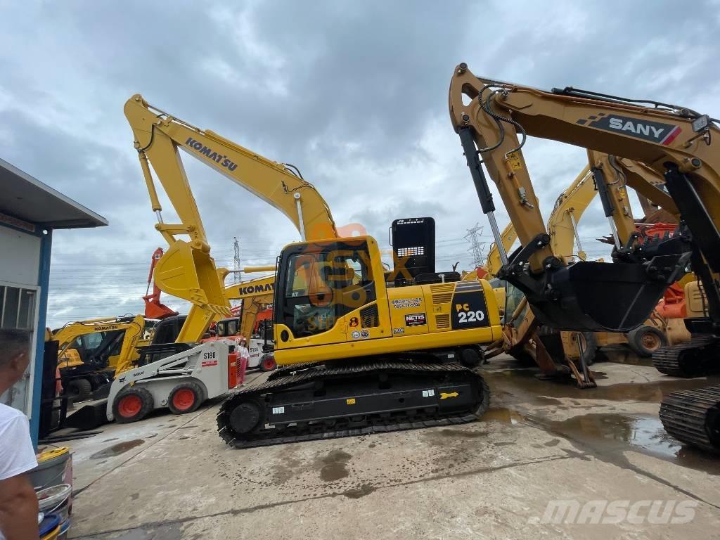 Komatsu PC 200 Pásové rýpadlá