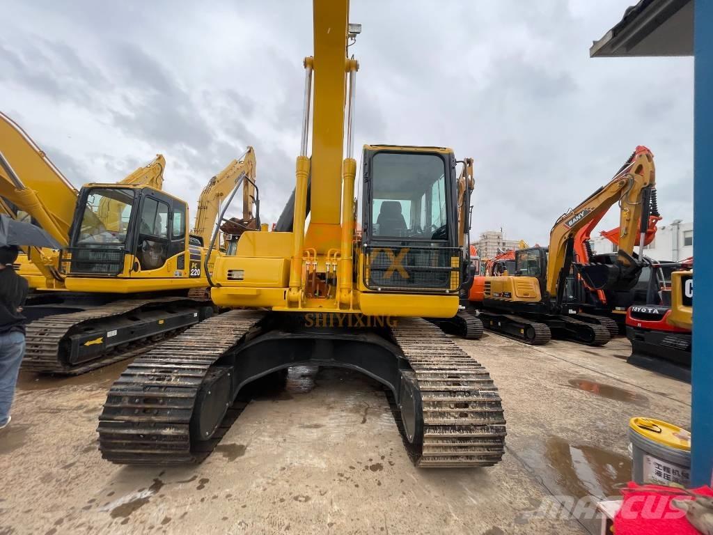 Komatsu PC 200 Pásové rýpadlá