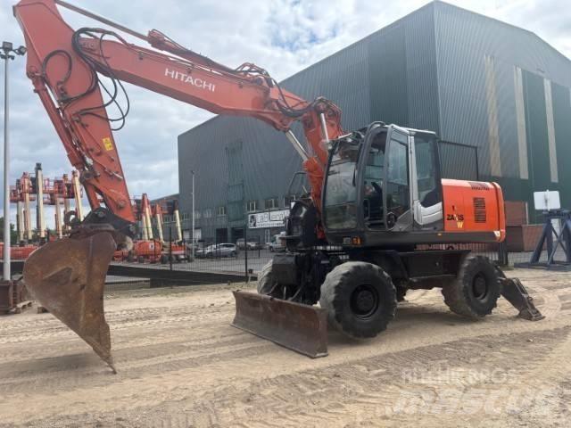 Hitachi ZX 170 W-3 Kolesové rýpadlá