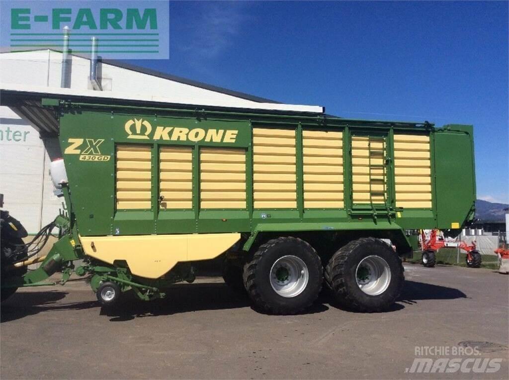 Krone zx 430 gd Obilné návesy