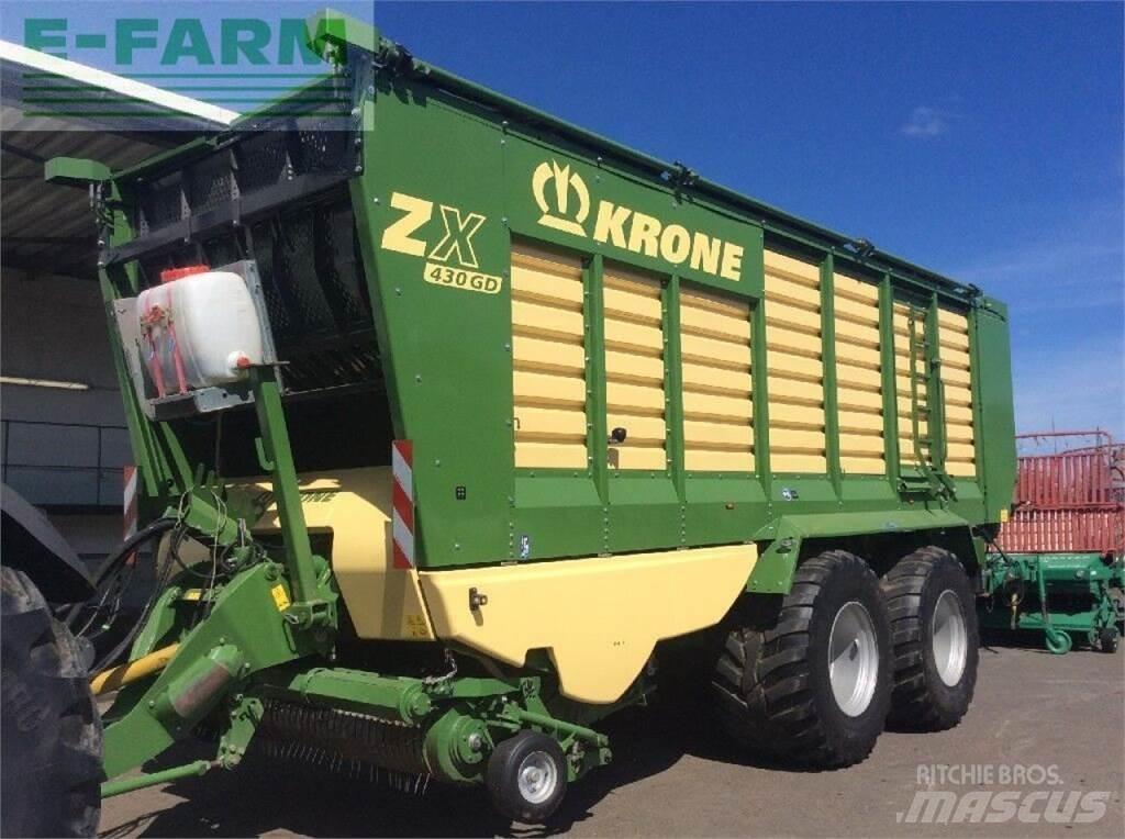 Krone zx 430 gd Obilné návesy