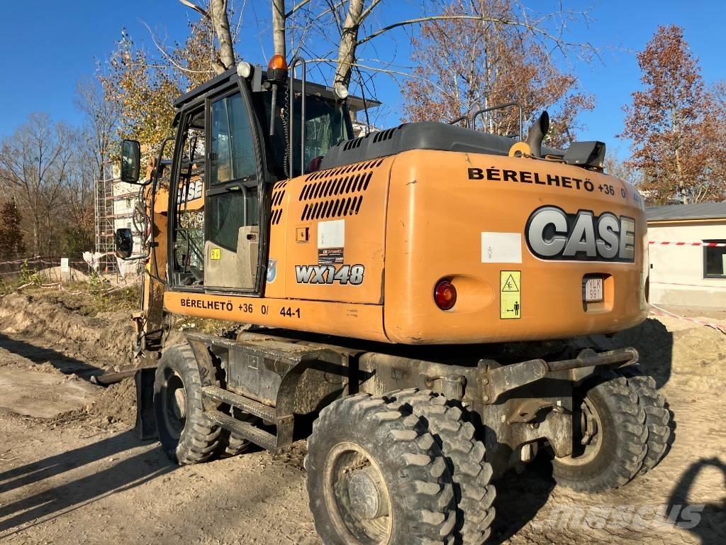 CASE WX 148 Kolesové rýpadlá