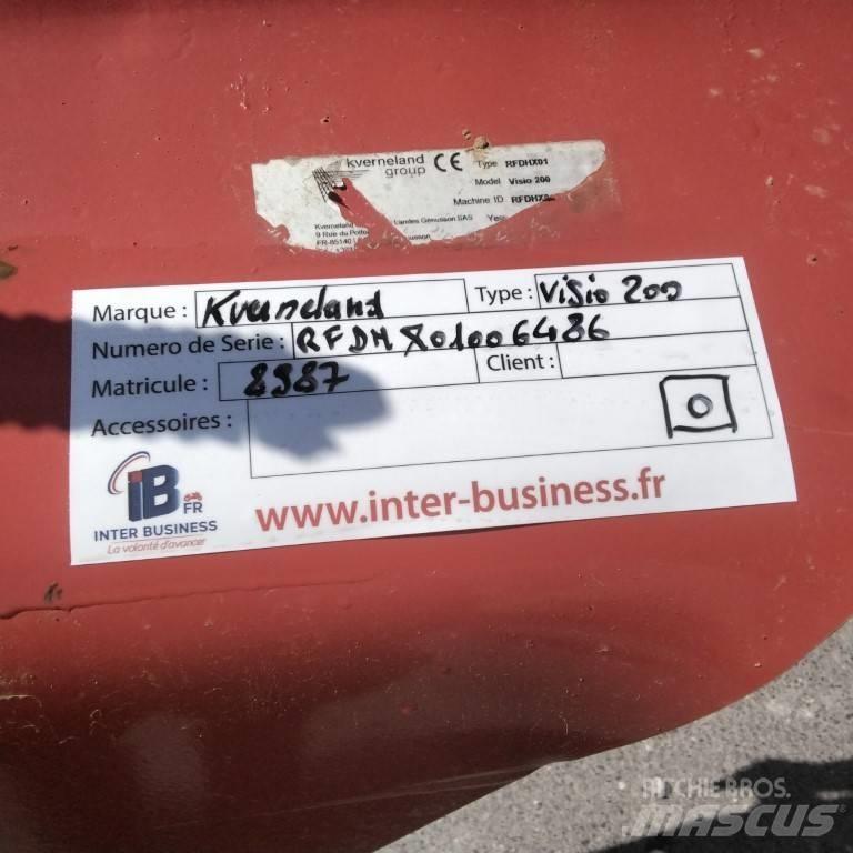 Kverneland VISIO 200 Tanierové brány
