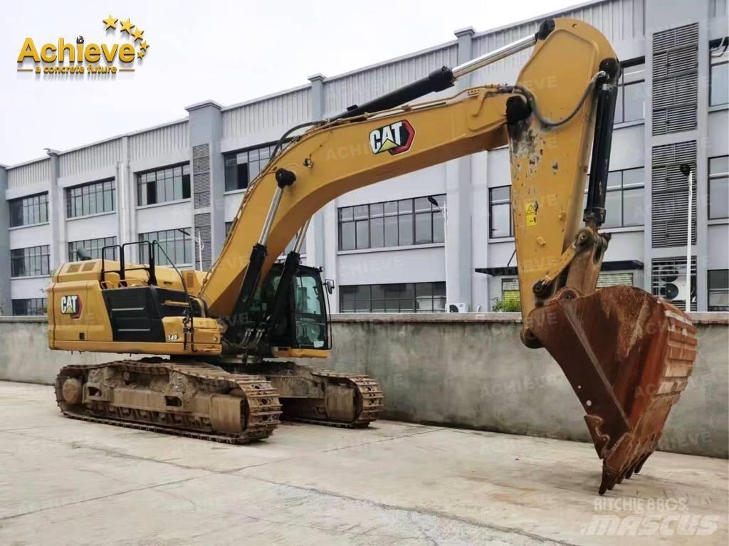 CAT 349 Pásové rýpadlá