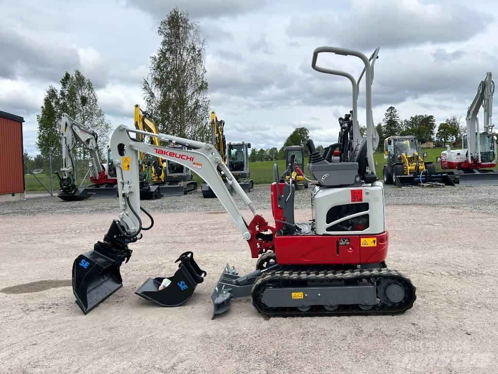Takeuchi TB210R Mini rýpadlá < 7t