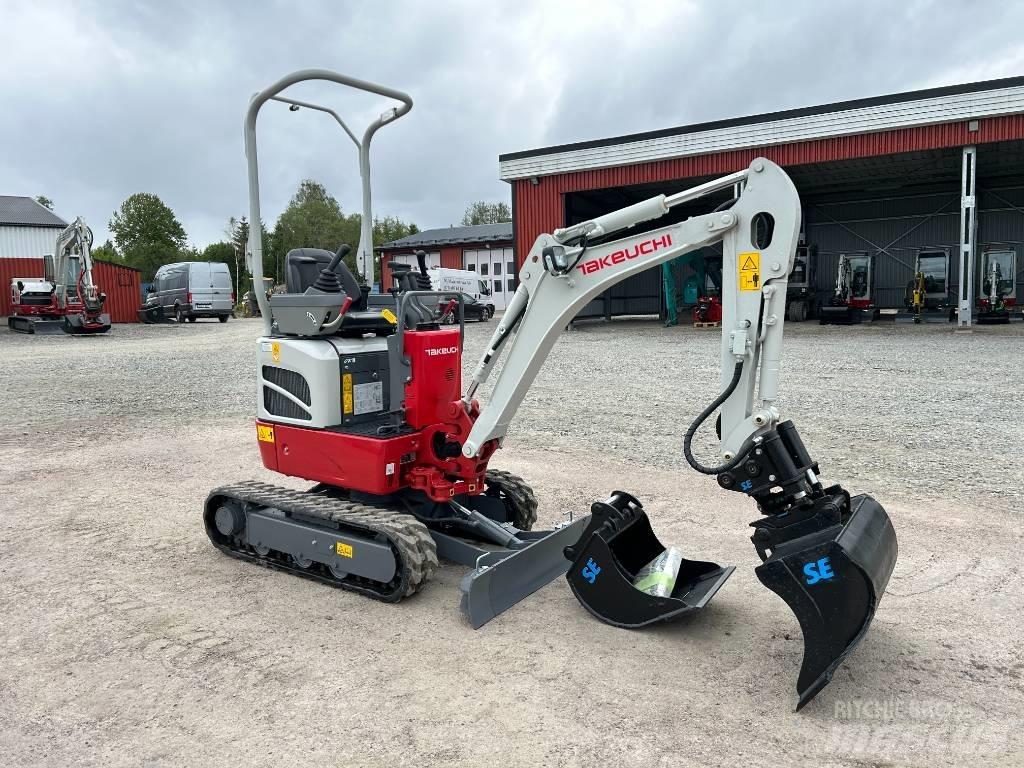 Takeuchi TB210R Mini rýpadlá < 7t