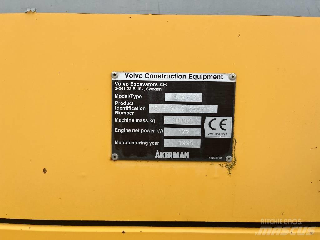 Åkerman EW230B Kolesové rýpadlá