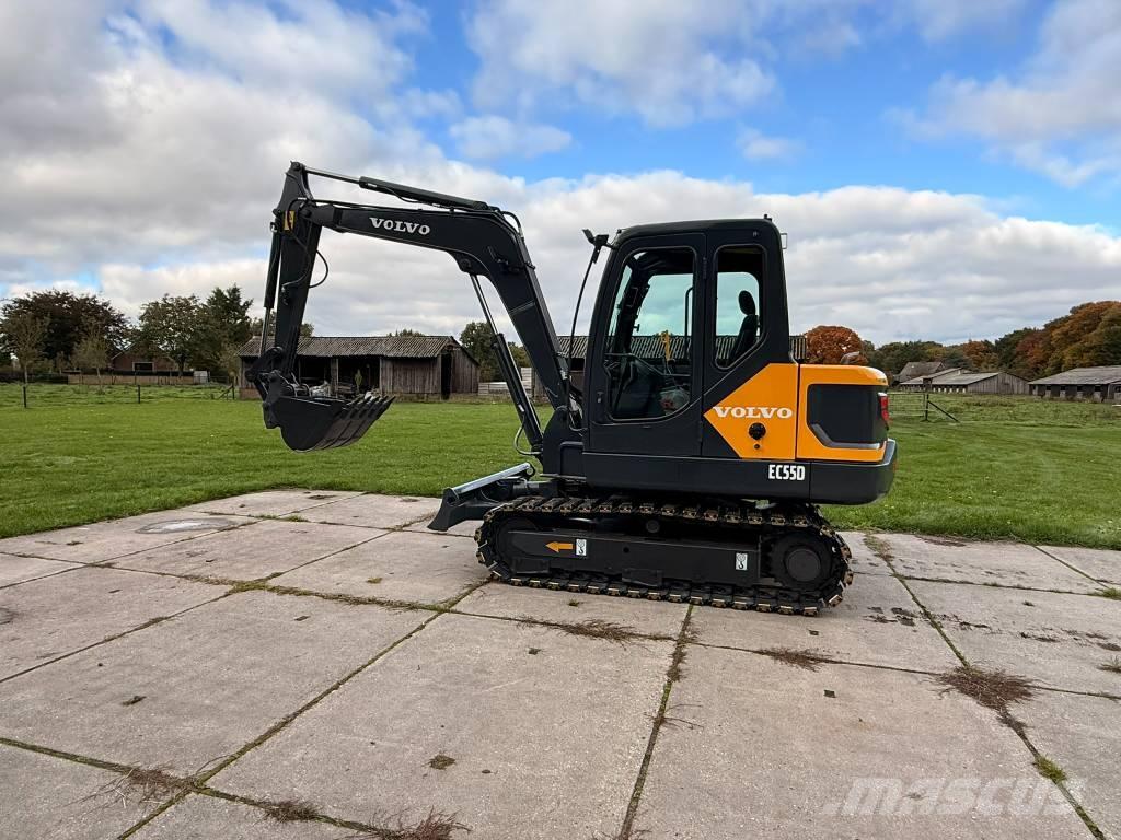 Volvo ec 55 d Mini rýpadlá < 7t