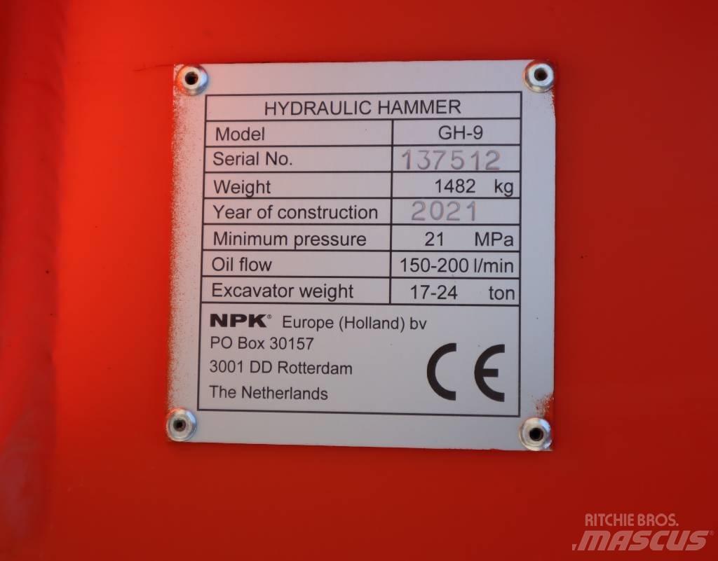 NPK GH-9 (E. 17-24 t.) Búracie kladivá / Zbíjačky