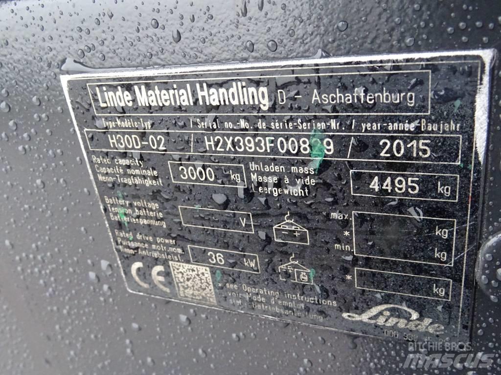 Linde H30D-02 Dieselové vozíky