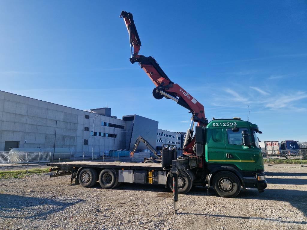 Scania G 410 Autožeriavy, hydraulické ruky