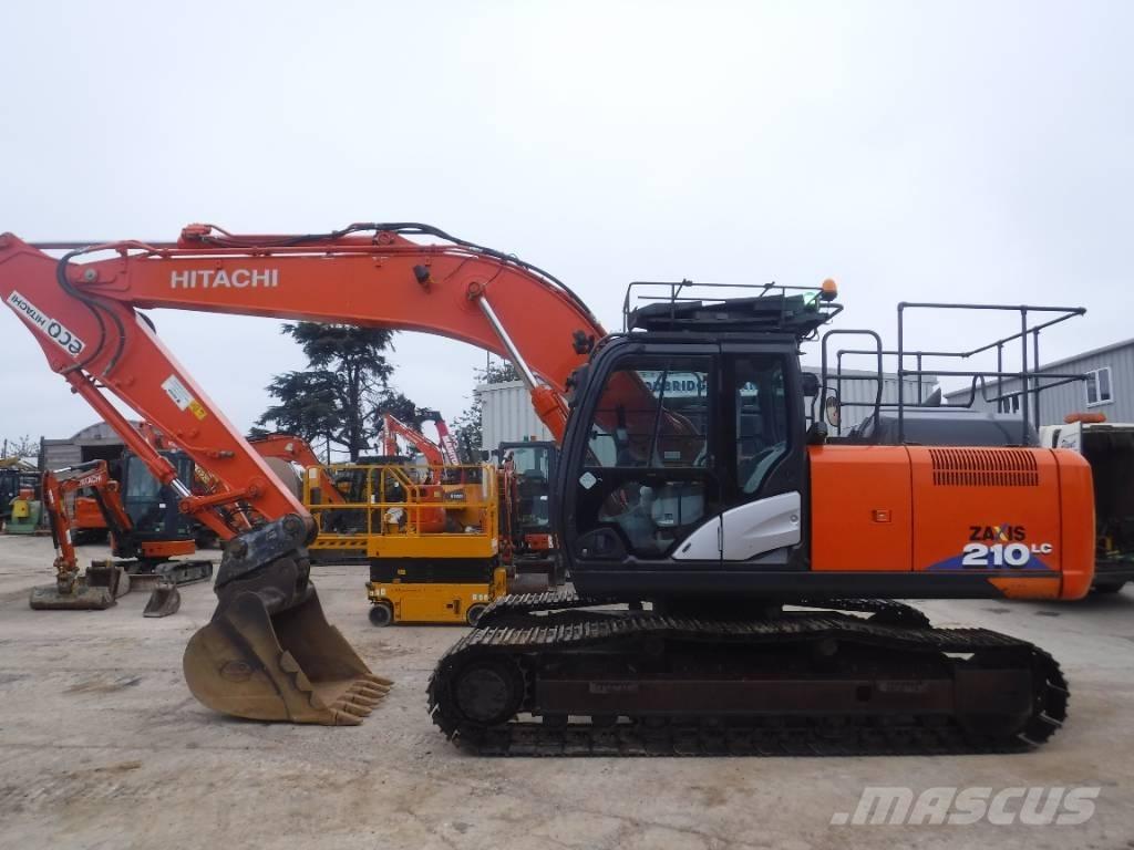 Hitachi ZX 210 LC-6 Pásové rýpadlá