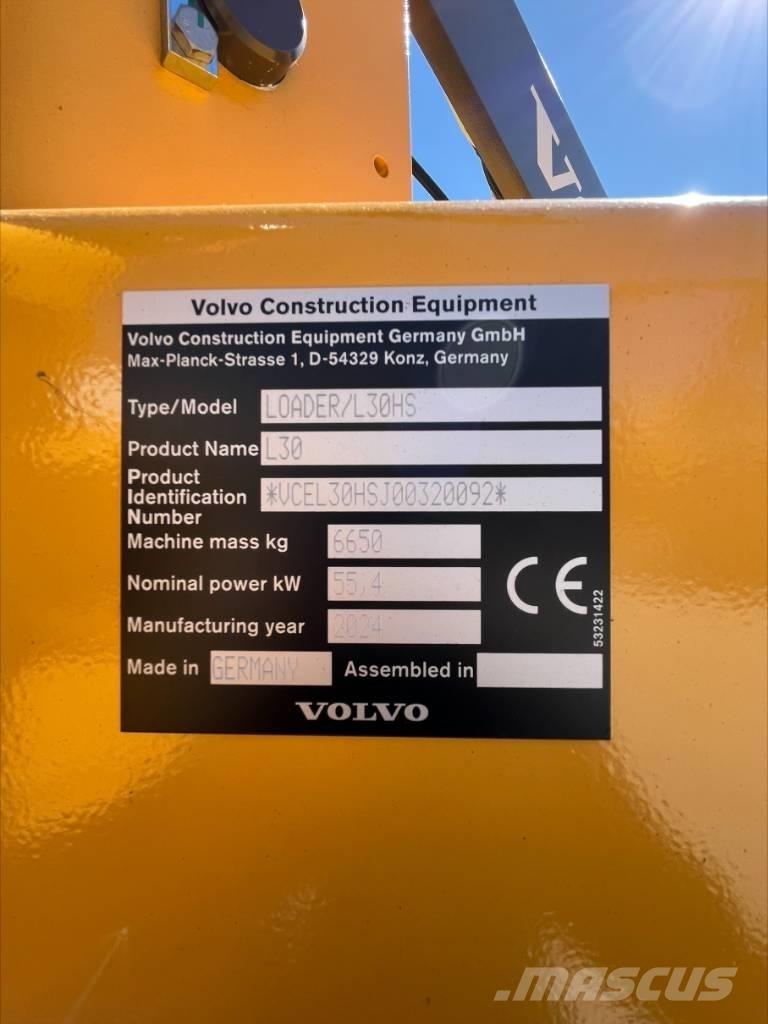 Volvo L30HS Kolesové nakladače
