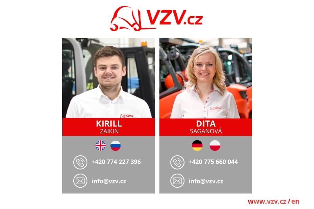 Linde E 16 Akumulátorové vozíky