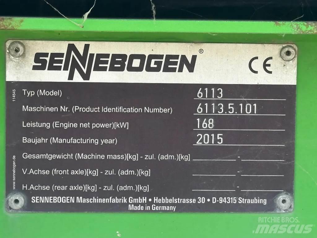 Sennebogen 6113E Pásové žeriavy