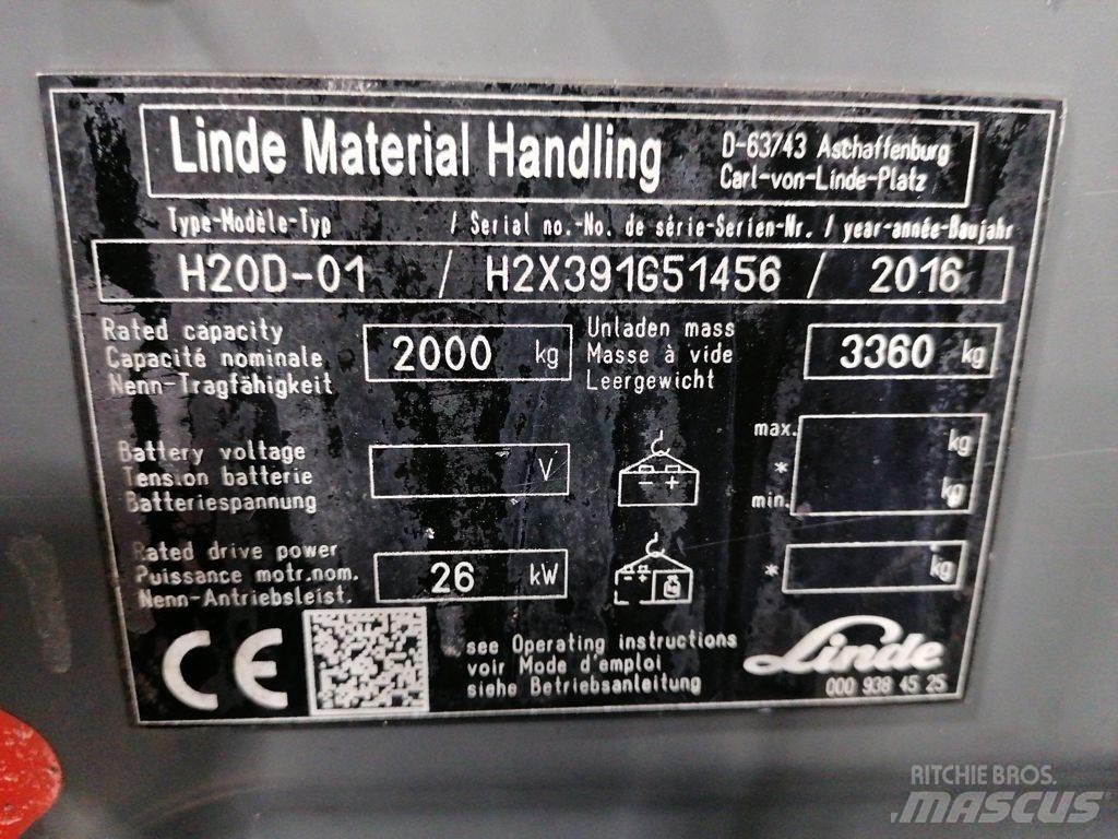 Linde H20D-01 Dieselové vozíky