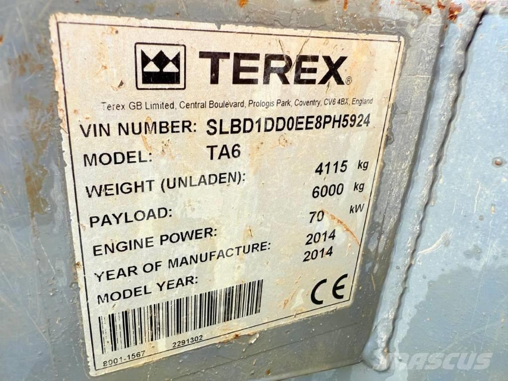 Terex TA 6 Stavebné sklápače